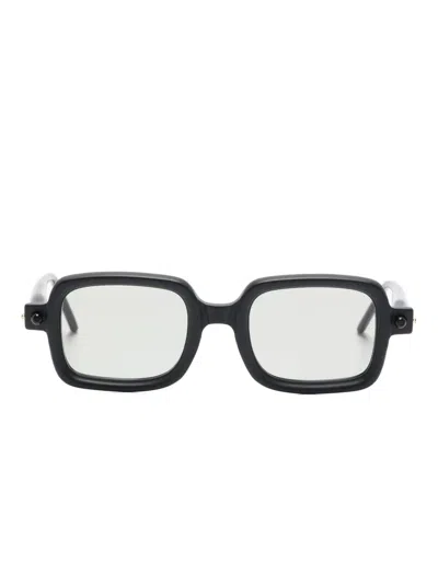 Kuboraum Rectangle-frame Sunglasses In Black