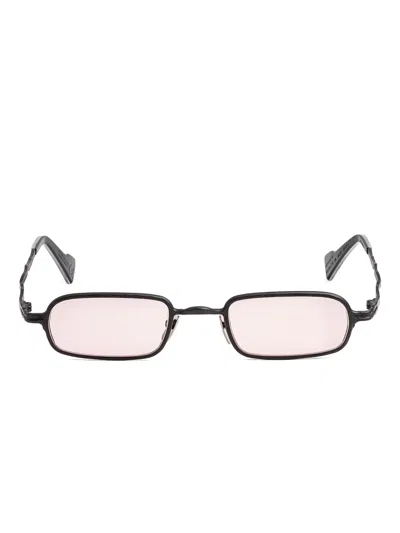 Kuboraum Rectangular-frame Sunglasses In Black