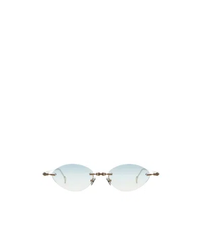 Kuboraum Rimless Sunglasses In Gold