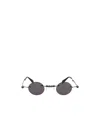 Kuboraum Round Sunglasses In Black
