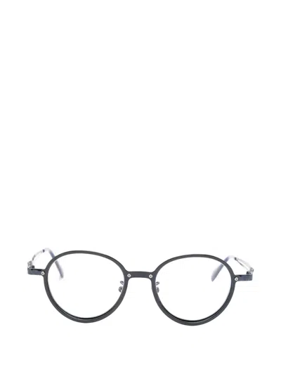 Kuboraum Round-frame Glasses In Blue