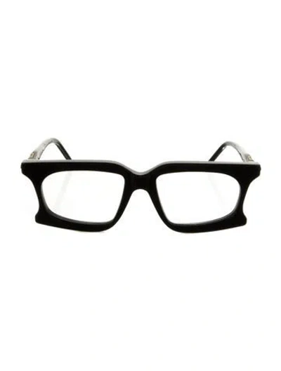 Pre-owned Kuboraum Square Eyeglasses In Black