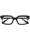 Kuboraum Square-frame Glasses In Black