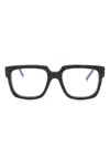 Kuboraum Square-frame Glasses In Black