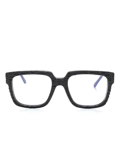 Kuboraum Square-frame Glasses In Black