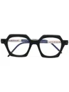 Kuboraum Square-frame Glasses In Schwarz
