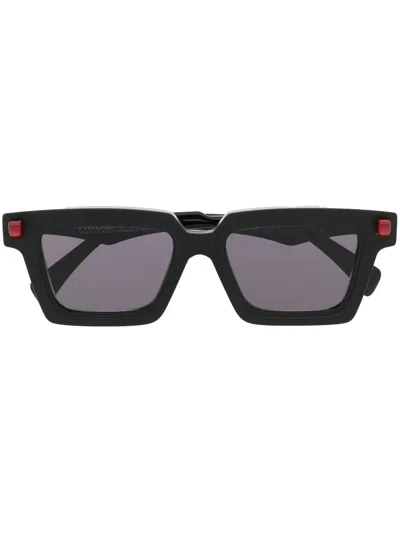 Kuboraum Square-frame Tinted Sunglasses In Black