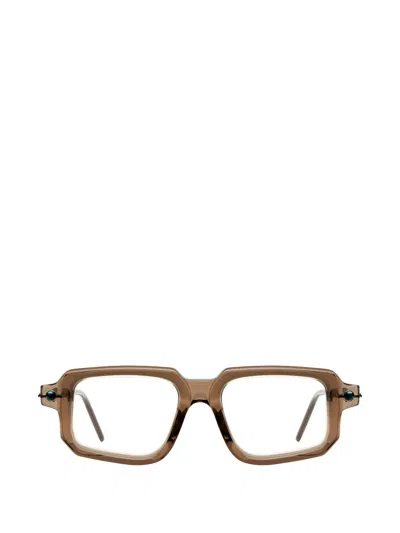 Kuboraum Square-frame Glasses In Brown