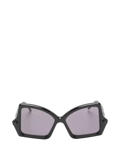 Kuboraum Square-frame Sunglasses In Black