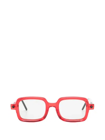 Kuboraum Square-frame Sunglasses In Red