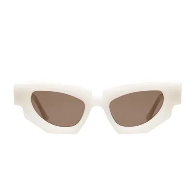 Kuboraum Sunglasses In White