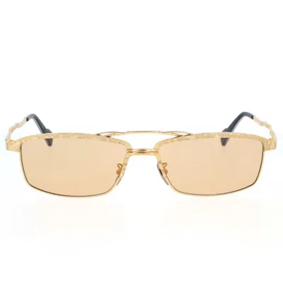 Kuboraum Sunglasses In Gold