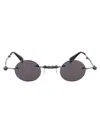 Kuboraum Round Sunglasses In Bb Black