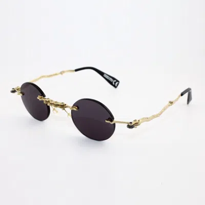 Kuboraum Sunglasses In Gold