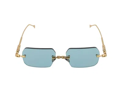 Kuboraum Sunglasses  H68 Gd Wgreen 54/16/1 In Multi
