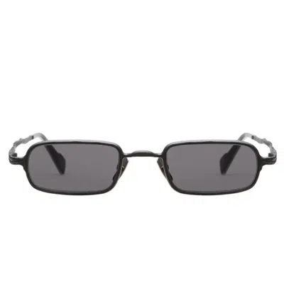 Kuboraum Sunglasses Maske Z18 Bm Matte Black/grey Unisex In Gold