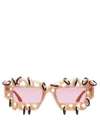 Kuboraum Mask X6 Sculpted-frame Sunglasses In Crl
