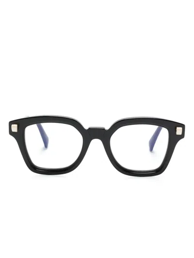 Kuboraum Wayfarer-frame Glasses In Schwarz