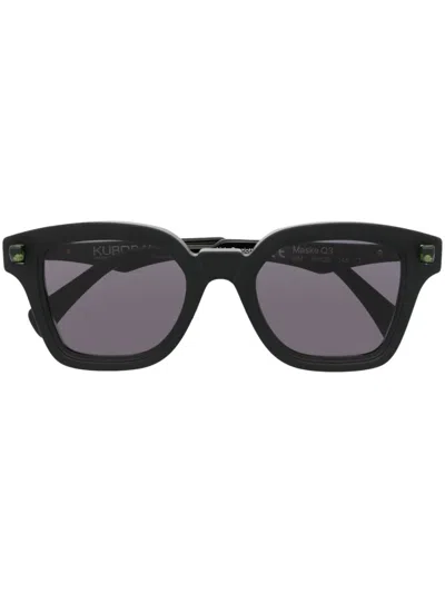 Kuboraum Wayfarer-frame Optical Glasses In Schwarz