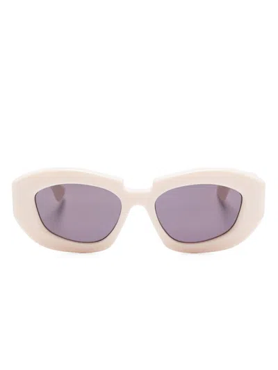 Kuboraum X23 Sunglasses In Neutral