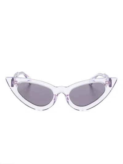 Kuboraum Cat-eye Frame Sunglasses In Purple