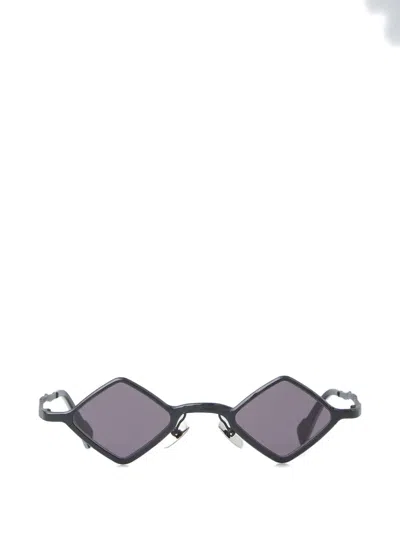 Kuboraum Z14 Geometric-frame Sunglasses In Black