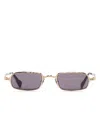 Kuboraum Z18 Sunglasses In Gold