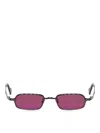 Kuboraum Rectangular Sunglasses In Purple