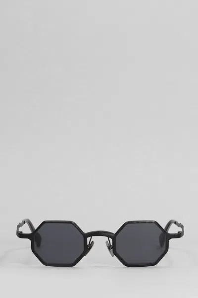 Kuboraum Z19 Sunglasses In Black Metal Alloy