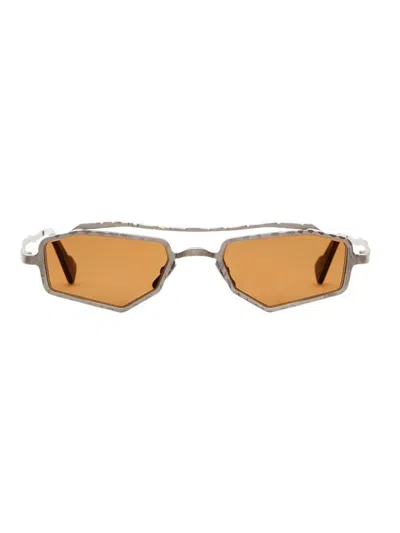 Kuboraum Z23 Sunglasses In Sm Brown