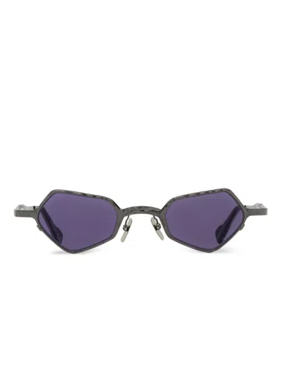 Kuboraum Z25 Geometric-frame Sunglasses In Gray