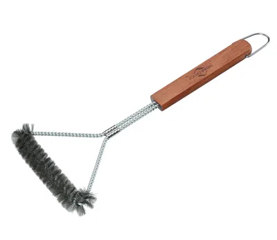 Kuchenprofi Heavy Duty Texas Bbq Brush, Stainless Steel, 15.5 X 6.25 X 1 In Gray