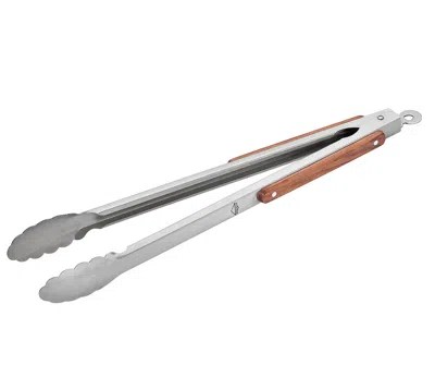 Kuchenprofi Heavy Duty Texas Bbq Tongs, Stainless Steel, 19-inch In Silver