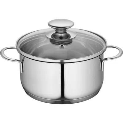 KUCHENPROFI KUCHENPROFI MINI STOCKPOT W/ GLASS LID, 1.6 QT., 6.25-INCH DIAMETER