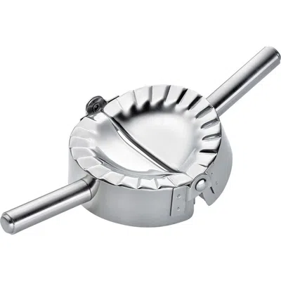 KUCHENPROFI KUCHENPROFI RAVIOLI, PIEROGI, AND DUMPLING PRESS, STAINLESS STEEL, 3.25-INCH