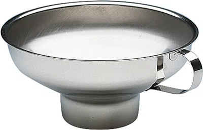 Kuchenprofi Wide Mouth Canning Funnel, Stainless Steel, 5.5-inch Diameter In Silver