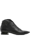 Kudetà Pointed Toe Boot In Black