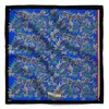 Kueen Women's Neutrals / Blue / Brown Silk Scarf - Willow - Blue In Multi