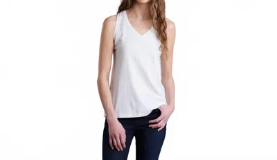 Kuhl Arabella V-neck Tank In White