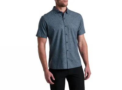 Kuhl Breeze Short Sleeve In Blue Gravel