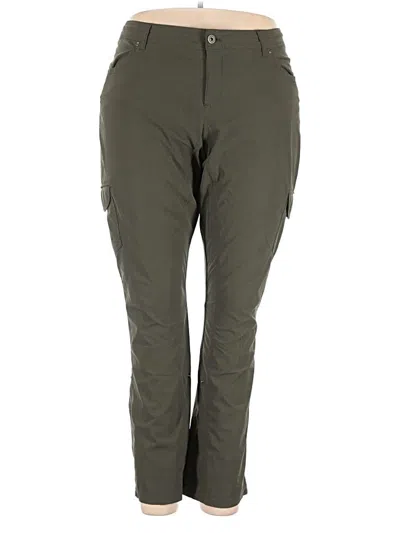 Pre-owned Kuhl Cargo Pants In Green