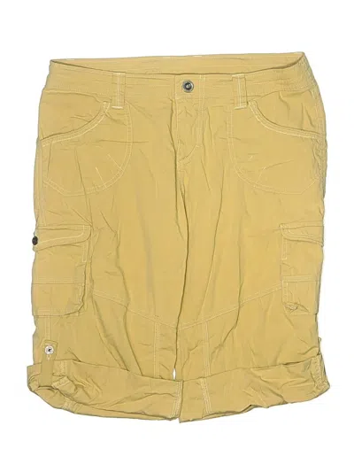 Pre-owned Kuhl Cargo Shorts In Yellow