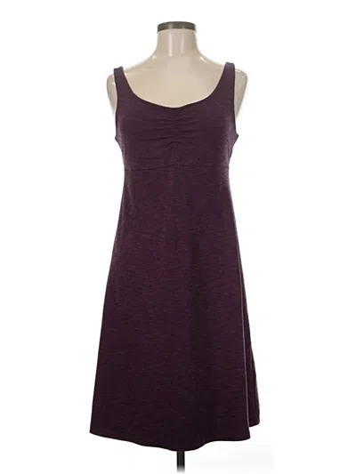 Pre-owned Kuhl Casual Dress In Burgundy