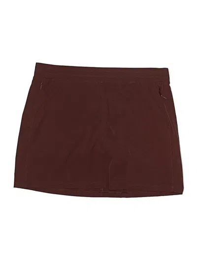 Pre-owned Kuhl Casual Skirt In Burgundy