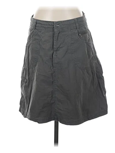 Pre-owned Kuhl Casual Skirt In Gray