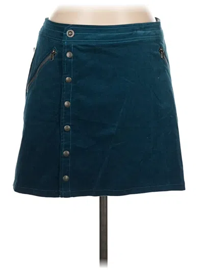 Pre-owned Kuhl Denim Skirt In Blue