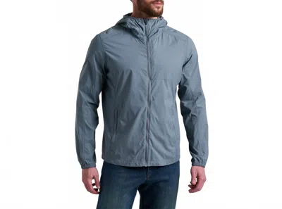 Kuhl Driftr Full Zip Jacket In Charcoal Blue