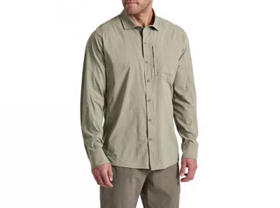 Kuhl Driftr Long Sleeve Shirt In Spanish Moss In Multi