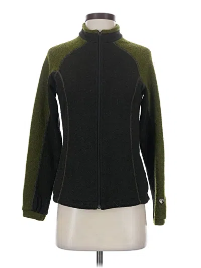 Pre-owned Kuhl Fleece Jacket In Green