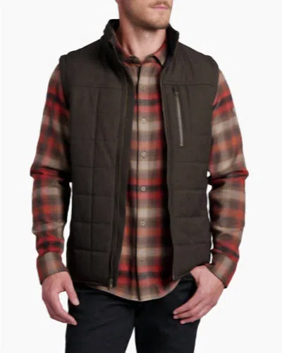 Kuhl Impakt Insulated Vest In Espresso In Brown
